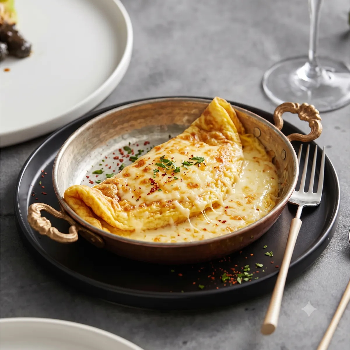Kaşarlı Omlet